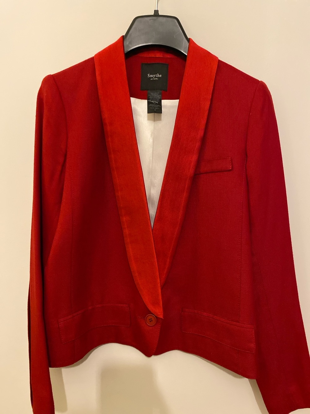 Smythe Maitre D Shawl Collar Blazer